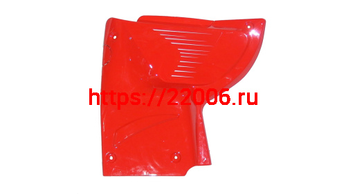 Облицовка двигателя боковая правая, трицикл АЯКС-030/035 (S-P59C0701DXU) красная