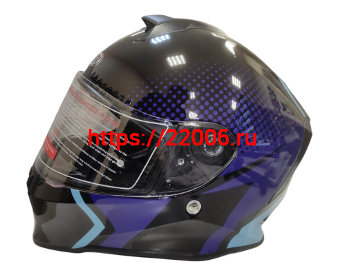 Шлем интеграл COBRA EC H151, цвета в ассортименте (11 разных расцветок), размер S фото 3