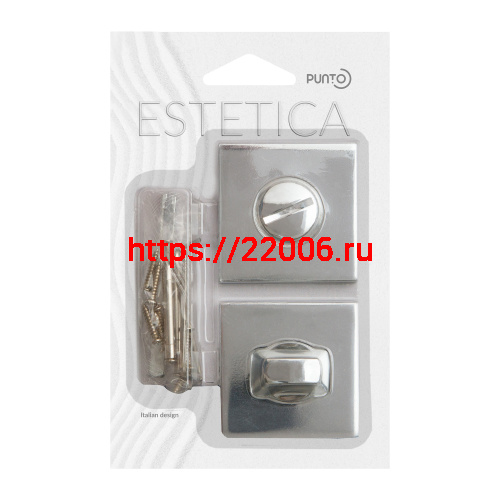 Ручка Punto (Пунто) поворотная BK6.K.EST.Q52 SN-3 матовый никель фото 2