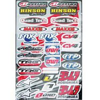 Наклейки набор (30х45) Maxima, Hinson, Maxxis