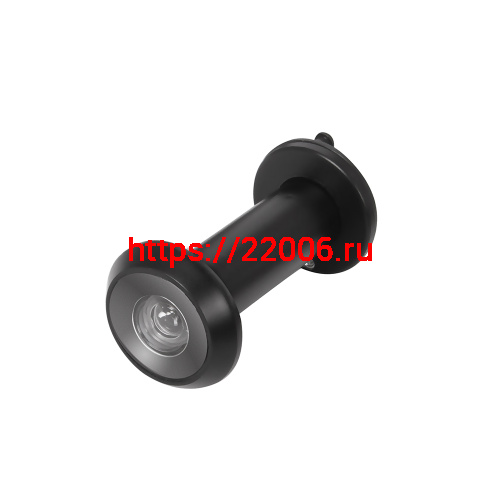 Глазок Fuaro (Фуаро) дверной, оптика пластик DV 3/90-50/Z (VIEWER 3 DVZ) BL черный