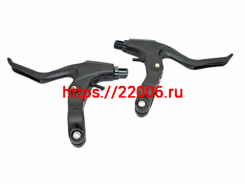 Ручка тормоза, алюминиевая, черная