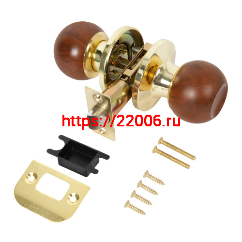 Ручка Punto (Пунто) защелка DK672/BL WD-PS (без фик.) дерево фото 2