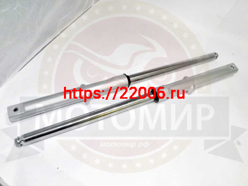 Перо вилки передней Альфа, SWIFT левое/правое, 27 мм ось 10 мм, барабан. тормоз (стд) фото 2