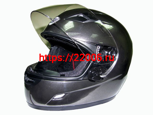 Мотошлем THH TS-39 dark silver (M)