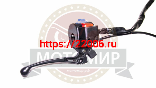 Переключатель скутер WIZARD, WIZARD LED левый (05050Q088) фото 4