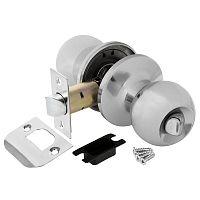 Ручка Punto (Пунто) защелка DK672 CP-BK (6072 CP-B) (фик.) хром