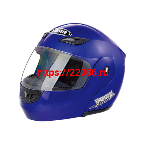 Мотошлем YM-920 синий (S)