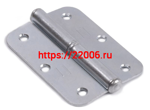 Петля skobis (СКОБИС) накладная ПН-85 цинк белый, левая