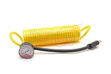 Шланг удлинитель универсальный для компрессора с манометром "AVS" (HS-01)