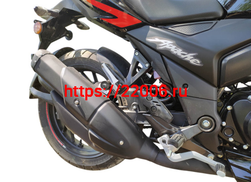 Мотоцикл TVS APACHE RTR 200 4V (Индия) (4х клапанный двигатель, 21 лс.) фото 7