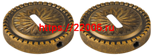 Накладка Armadillo (Армадилло) NORMAL PS/CL-OB-13 Античная бронза 2 шт.