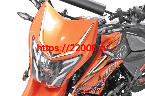 Мотоцикл KAYRO ENDURO 250cc "NOMAD" (ZS172FMM-3A, торм.пер/зад.диск, универс. покрышки пер. 90/90-19, зад 120/90-18)ПТС ОРАНЖЕВЫЙ фото 7
