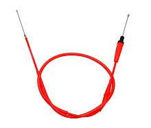Трос газа тюнинг YMX-2, 16/102.5 см, питбайк, зеленый, оранжевый, красный