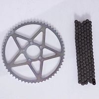 Звезда 42 + цепь SUR-RON Light bee