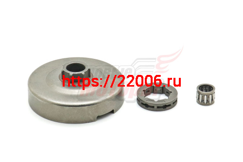 Барабан сцепления-звездочка (3/8) (на HUSQVARNA 362, 365, 371, 372 XP) 7 ЗУБОВ СО СЪЕМН.ВЕНЦОМ Барабан сцепления-звездочка (3/8) (на HUSQVARNA 362, 365, 371, 372 XP) 7 ЗУБОВ СО СЪЕМН.ВЕНЦОМ