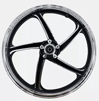 Диск колеса передний, дисковый тормоз, литой, Альфа RX-125 см3