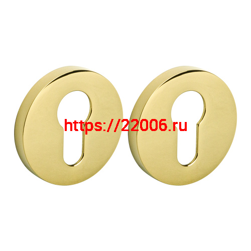 Накладка Fuaro (Фуаро) на цилиндр ET.R.SLR52 GOLD-24 золото-24