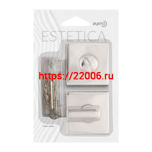 Ручка Punto (Пунто) поворотная BK6.K.EST.Q52.JOY SN-3 матовый никель фото 2