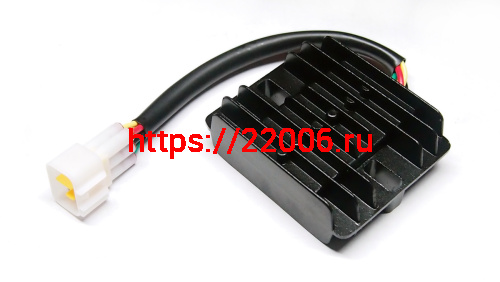 Реле регулятор с проводом 6 конт. евро колодка CB250 см3 Zongshen ZS 174MN-3 (100068833)