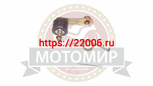 Натяжитель цепи приводной TTR125 в сборе (ролик с пружиной)
