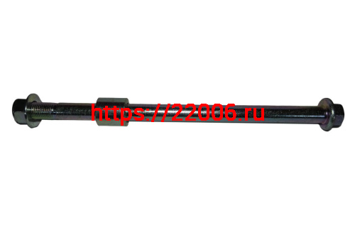 Ось переднего колеса  XTRAIL в сборе с втулкой и гайкой (F14-7,5,3)