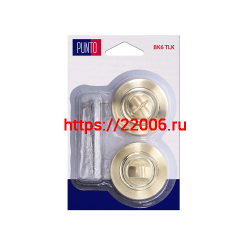 Ручка Punto (Пунто) поворотная LM/A BK6.R.TLK52 SG/GP-4 матовое золото/золото