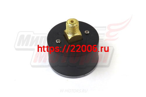 Манометр компрессора малый 010370(1) до 12атм., 1/8 H фото 2