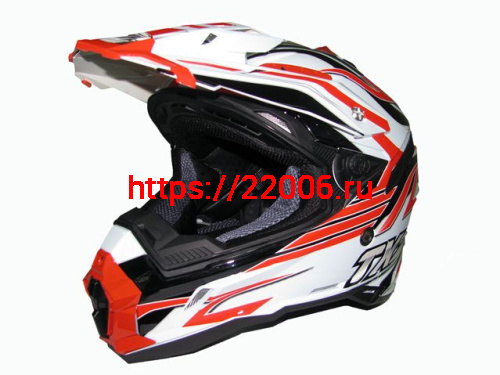 Мотошлем THH TX-25 №1 white/red (XL)