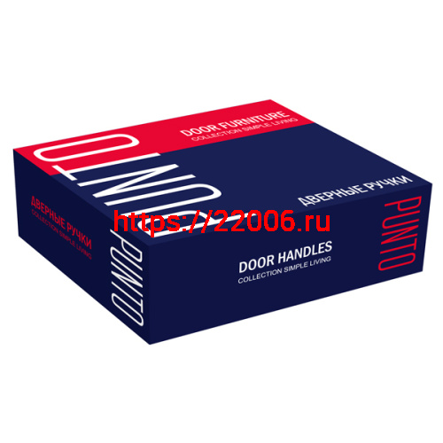 Ручка Punto (Пунто) раздельная K.QR52.NOVA (NOVA QR) GR/CP-23 графит/хром фото 3