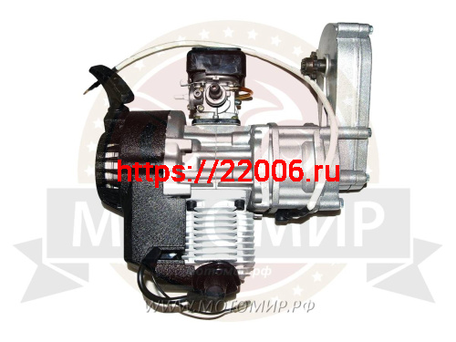 Двигатель ATV Target Trek (ic44F-6) с редуктором  с электростартером (НАБОР) фото 2