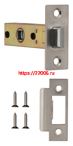 Защелка Fuaro (Фуаро) врезная METF12-45-25 (F12-45-25) SN мат.никель