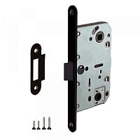 Защелка Punto (Пунто) врезная LM/PL96WC-50/BL BL (черный)