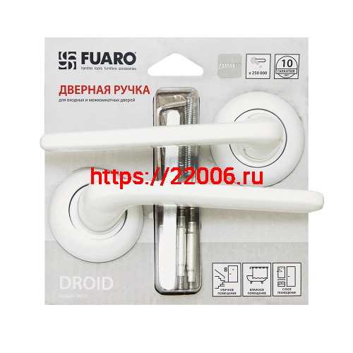 Ручка Fuaro (Фуаро) раздельная DROID RM/HD WH-19 фото 2