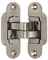 Петля Armadillo (Армадилло) скрытой установки U3D6200L SN левая (Architect 3D-ACH 60) мат. никель 60 кг