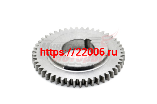 Шестерня балансировочного вала 178F (d26,D75,48 зубов,хром)