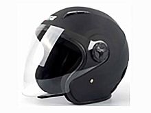 Мотошлем VIRTUE MD-207 открытый черный матовый (L)