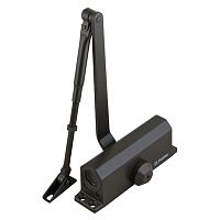 Доводчик Fuaro (Фуаро) дверной DC20-4 (DC-204) BR до 85 кг (коричневый)