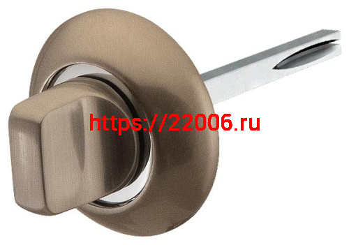 Ручка Fuaro (Фуаро) поворотная BKW8.R.RM54 (BKW8 RM) SN/CP-3 матовый никель/хром