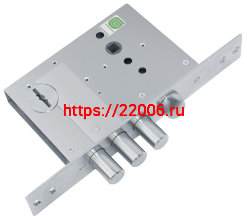 Замок Guardian (Гардиан) врезной сувальдный с защёлкой ЗВ 50.11, 4 кл. (длинный кл. 59 мм) /123:004/