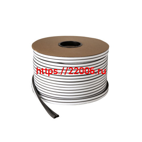 Уплотнитель Fuaro (Фуаро) самоклеящийся ADH/D-14,2x12,7mm (127), BLACK черный 120 m фото 2