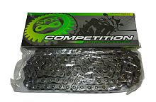 Цепь (428H) SFR -122 зв. приводная усиленная  Баджадж Боксер 150  JV141004 (НАБОР) (аналог)