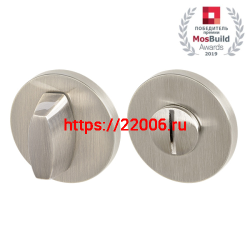 Ручка Armadillo (Армадилло) поворотная BK6.R.URS52 (WC-BOLT BK6 URS) SN-3 матовый никель Ручка Armadillo (Армадилло) поворотная BK6.R.URS52 (WC-BOLT BK6 URS) SN-3 матовый никель