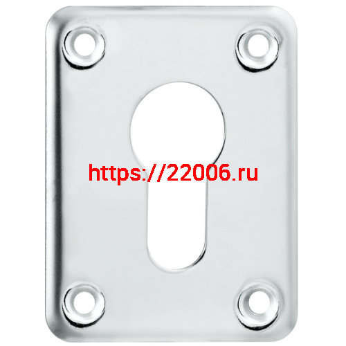 Декоративная Punto (Пунто) накладка ESC083/C-SS (нержавейка) на цилиндр (1 шт.) тех.упак.