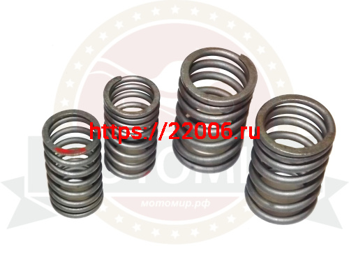 Пружина клапана 34/30мм 139QMB QT-4A,-4,-10,-18  (2 бол+2 мал)