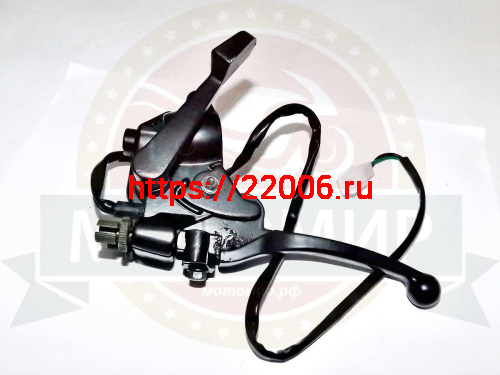 Рычаг газа/тормоза ATV 50/70/110 PANTERA 125 в сборе (см.15338) (НАБОР)