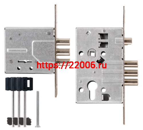 Комплект Border (Бордер) врезных замков BORDER Standart с ригелем 12 мм (ЗВ8-8У, ЗВ4-3/55), 3 кл. /76314+78931/ фото 2
