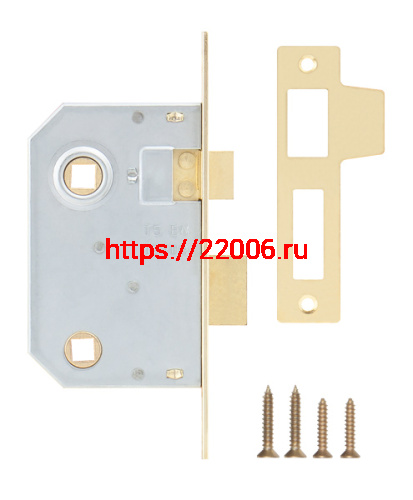 Защелка Kale kilit (Кале килит) врезная 251 WC (44 mm) (латунь), прав. фото 2