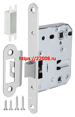 Защелка Fuaro (Фуаро) врезная PLASTP82-50 (P82-50) CP хром