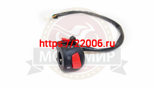 Переключатель Racer RC250CK-N Fighter, правый (R83E080)